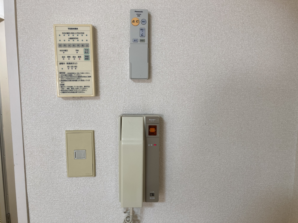 ドアホン等設置！