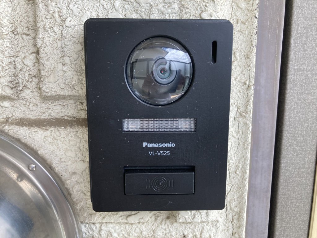 カメラ付きインターホンです！