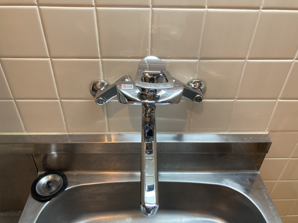 シングルレバー混合栓！