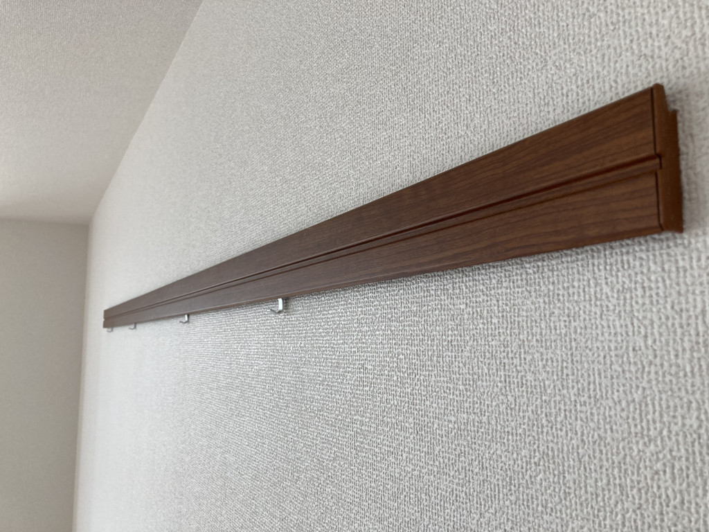 フックレール完備！