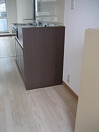 余裕の冷蔵庫置場！
