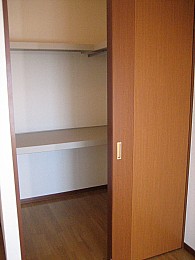 大型ウォークインクローゼットです！