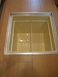 床下収納内部です！