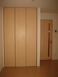 大型収納クローゼット完備です！