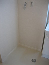 室内洗濯機置場！