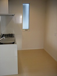 余裕の冷蔵庫置場！　