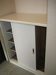 玄関にシューズボックスがあります！