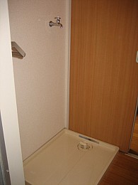室内洗濯機置場！
