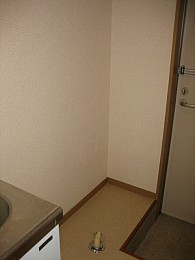 室内洗濯機置場！