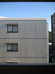 外の景色です！