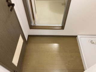 浴室前脱衣室です！