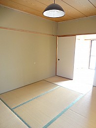 奥の和室です