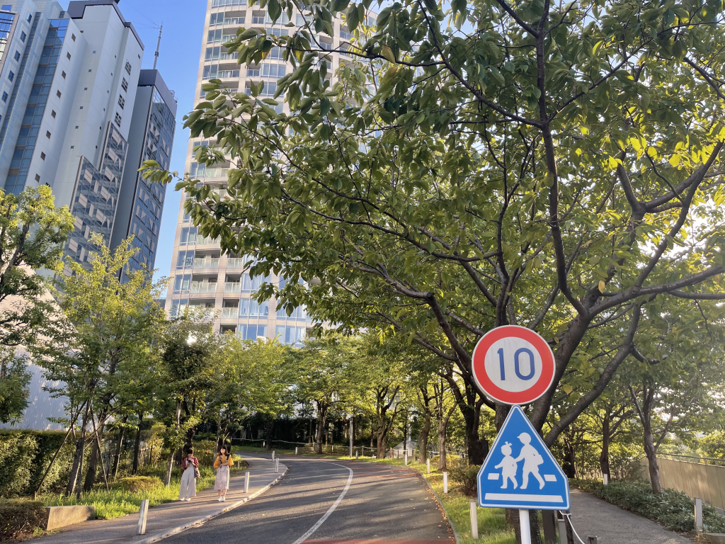 赤坂サカスに続く道