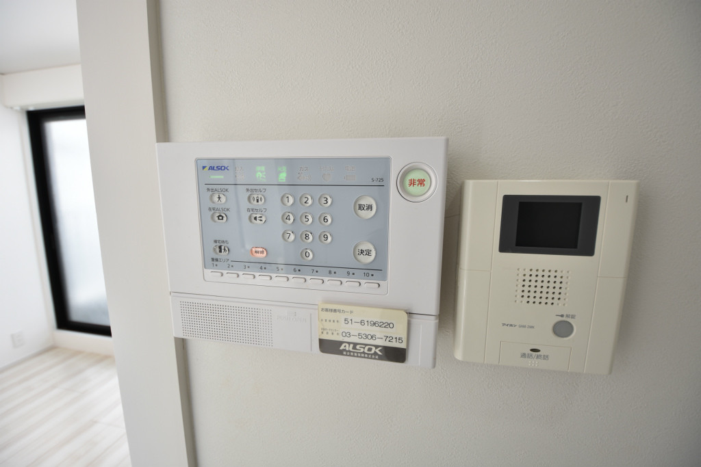 機械警備・ＴＶモニター付インターホン