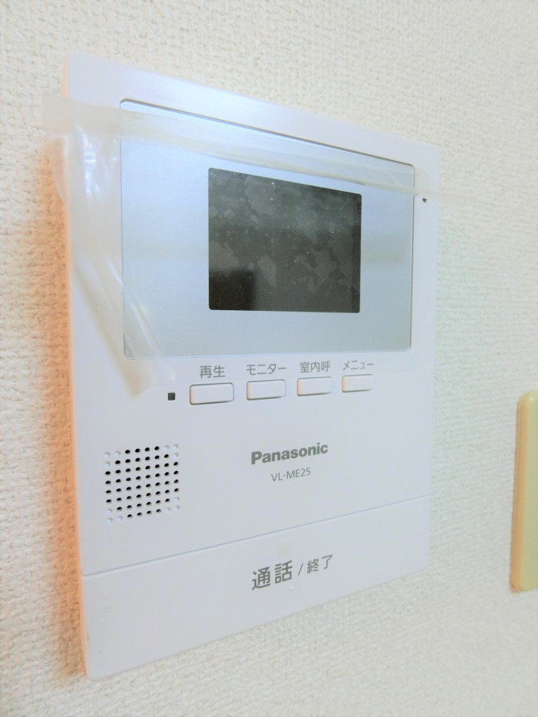テレビモニタ付きインターホン新規設置