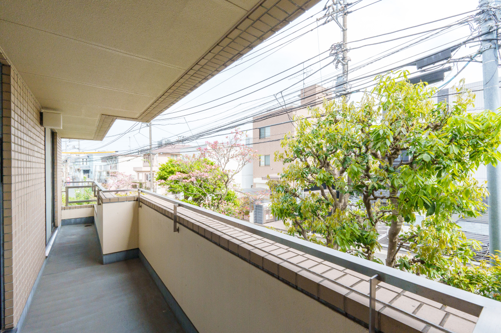 ２階バルコニー