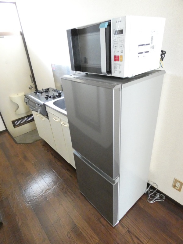 電子レンジ・冷蔵庫付