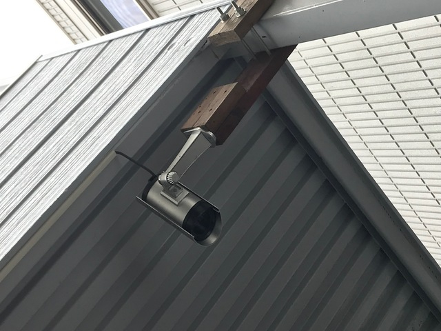 防犯カメラ設置済