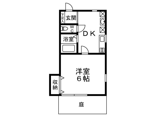 間取図(反転タイプ)