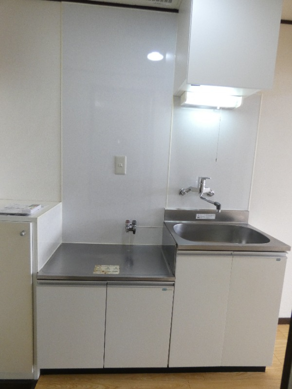 ガスコンロが置けるキッチン