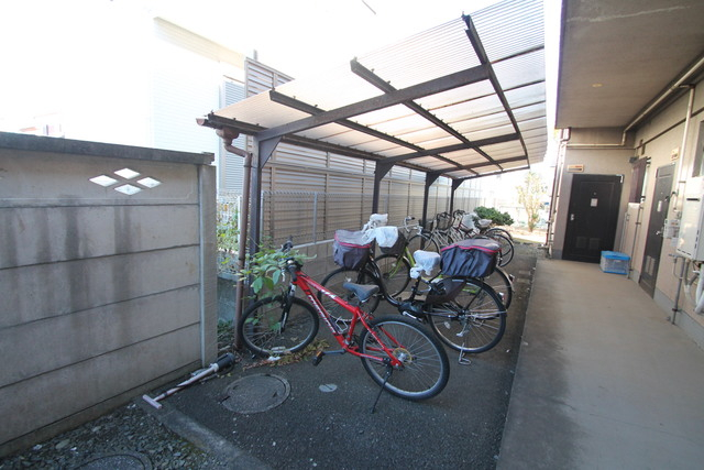 駐輪場！