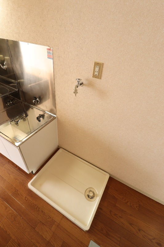 室内洗濯機置き場！