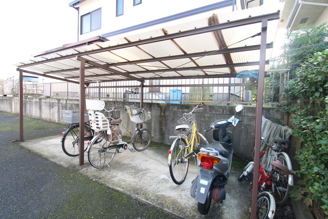 駐輪場！