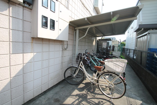 駐輪場！