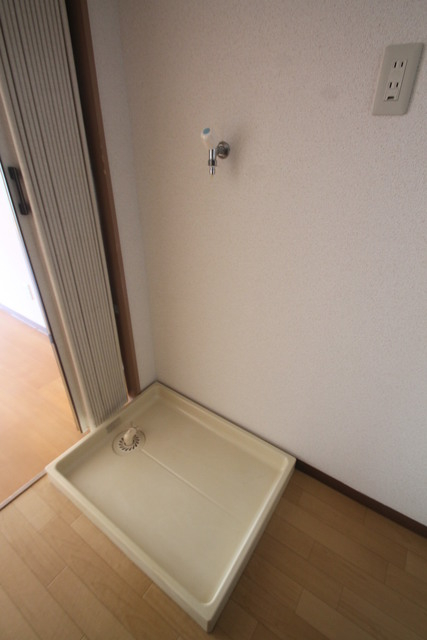室内洗濯機置き場！
