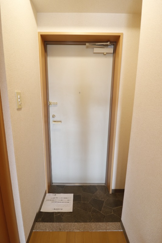 下駄箱付玄関！