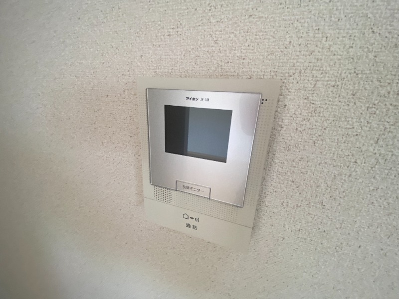テレビ付きインターホン！