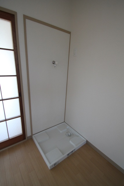 室内洗濯機置き場！
