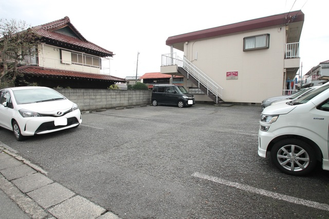 駐車場！