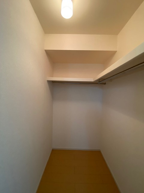 洗面所側洋室ウォークインクローゼット！