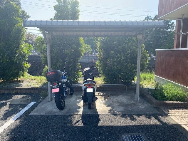 駐輪場！
