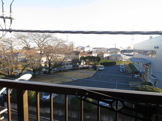 バルコニーからの景色！
