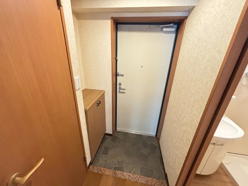 下駄箱付玄関！