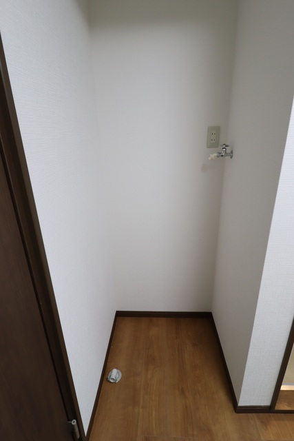 室内洗濯機置き場！