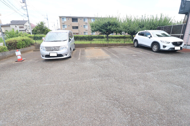 駐車場！