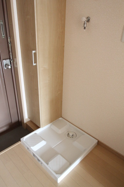 室内洗濯機置き場！