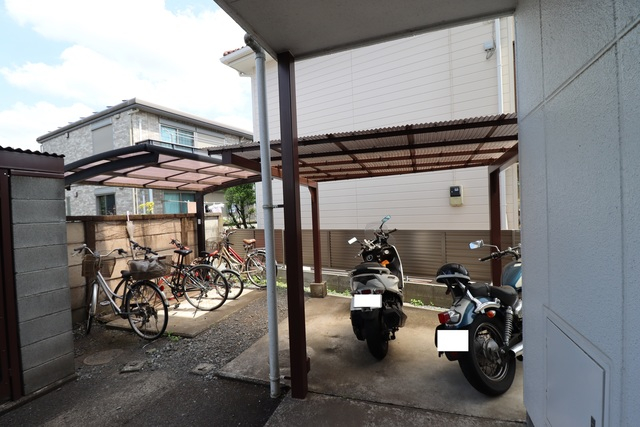 駐輪場！