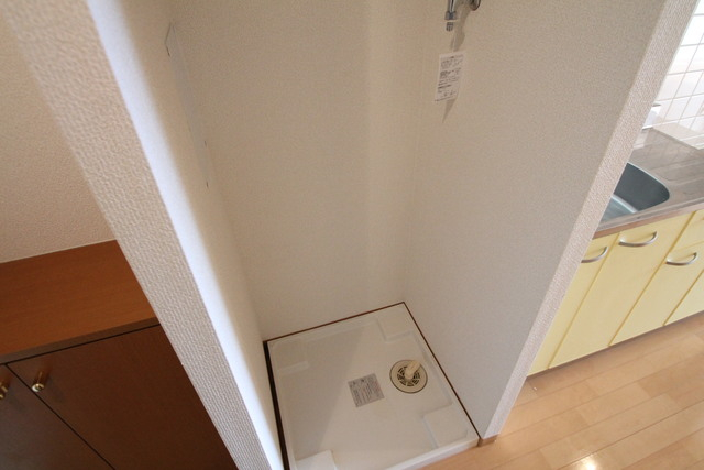 室内洗濯機置き場！
