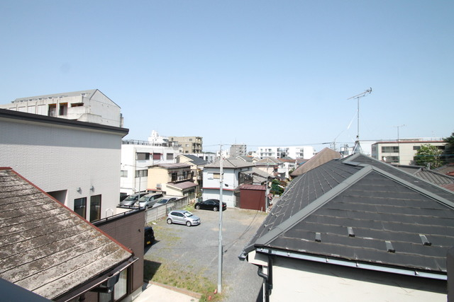 バルコニーからの景色！