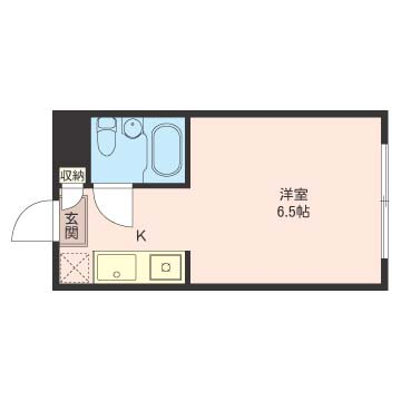 南向きで明るいお部屋です。幅266×奥341×高210　