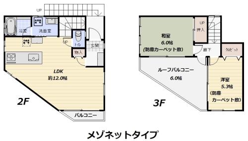 個性的な間取りのペット可物件♪