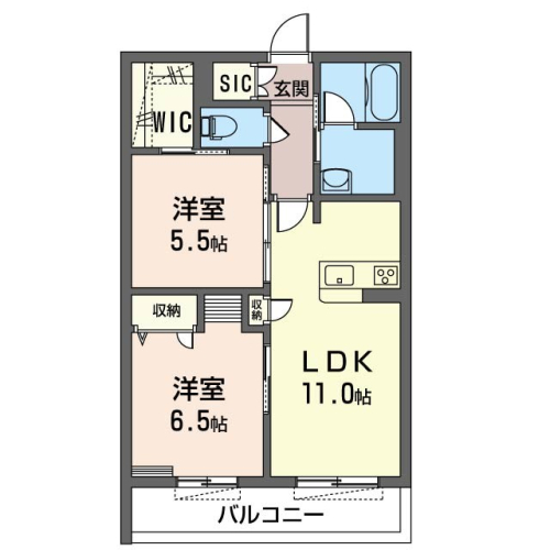 ファミリーにもおすすめ。収納もたっぷり