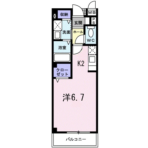 広いお部屋と人気の独立洗面台。