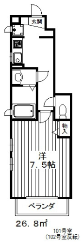 デッドスペースなく家具の配置も安心