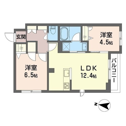 収納豊富。南向きで明るいです。