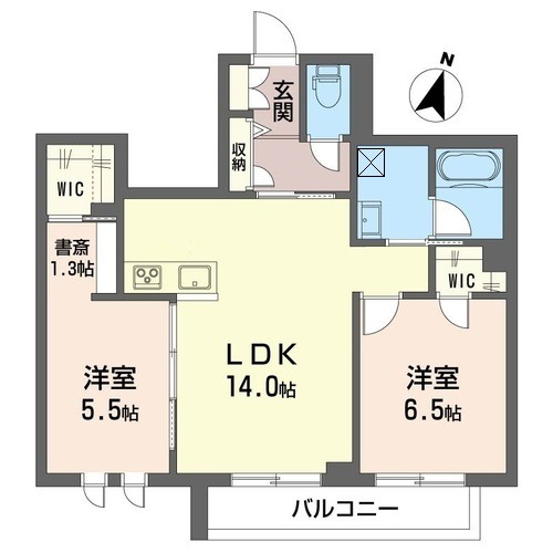 とにかく豊富な収納。全室南向き。